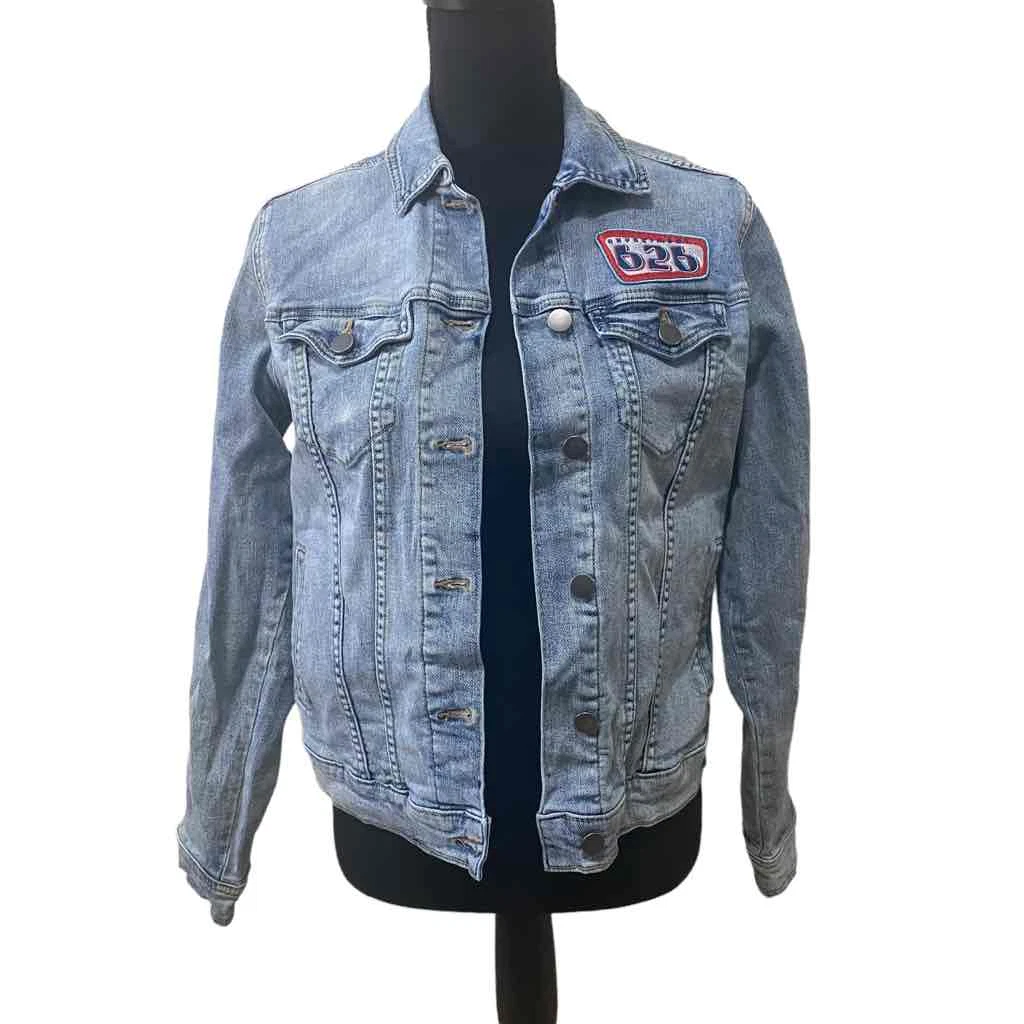Stitch top jean jacket