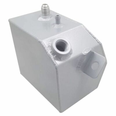For Yamaha Raptor 660R 660 660SE Aluminum Oil Tank Cooler Reservoir Silver