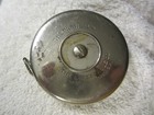 20 foot Artisan Lufkin Rule Saginaw Mi Metal Tape Measure rule tool Vtg, 2 sided