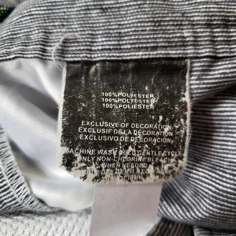 Pantalones Cortos O'Neill Hombre 36 Gris Híbrido Cordón Surf Playa Logo Rayas Foto 3 de 4