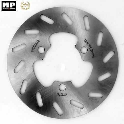 Disque frein arrière Ø180 Derbi Senda 50 stoppe les vibrations au freinage des modèles 1996-1999