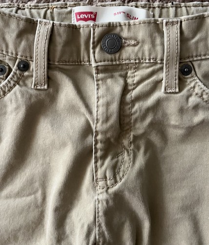 Lot of 6 Boys Levi’s Size 12 Pants Bundle Levis 511 Slim Levis Jeans Khaki/Gray - Picture 9 of 17