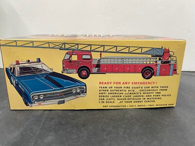 amt 1/25 1970 chevrolet impala 完成品 1970 Chevy Impala 454 Fire Chief 1/25 Scale Model Kit Build