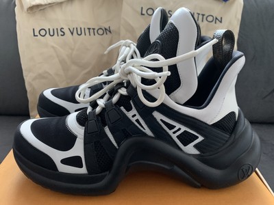 Louis Vuitton Archlight Sneaker Gr 41 Schwarz Weiss Rechnung Fullset Ebay