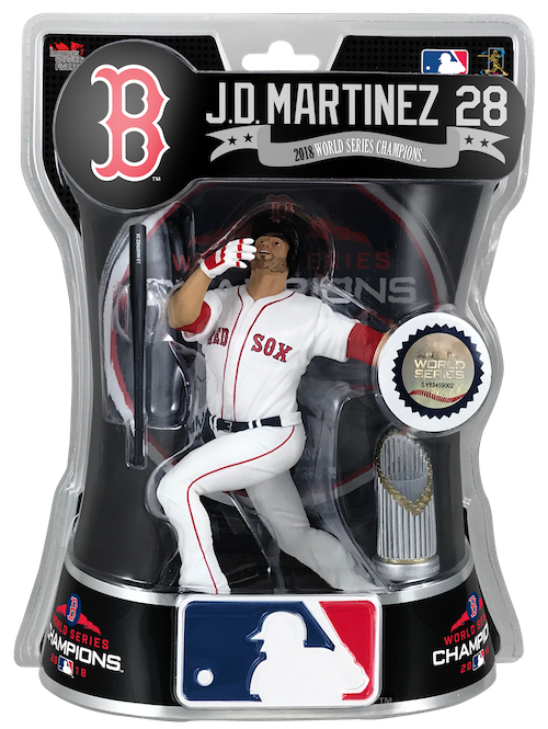 MLB J.D. Martinez Boston Red Sox Imports Dragon Action Figure WSC