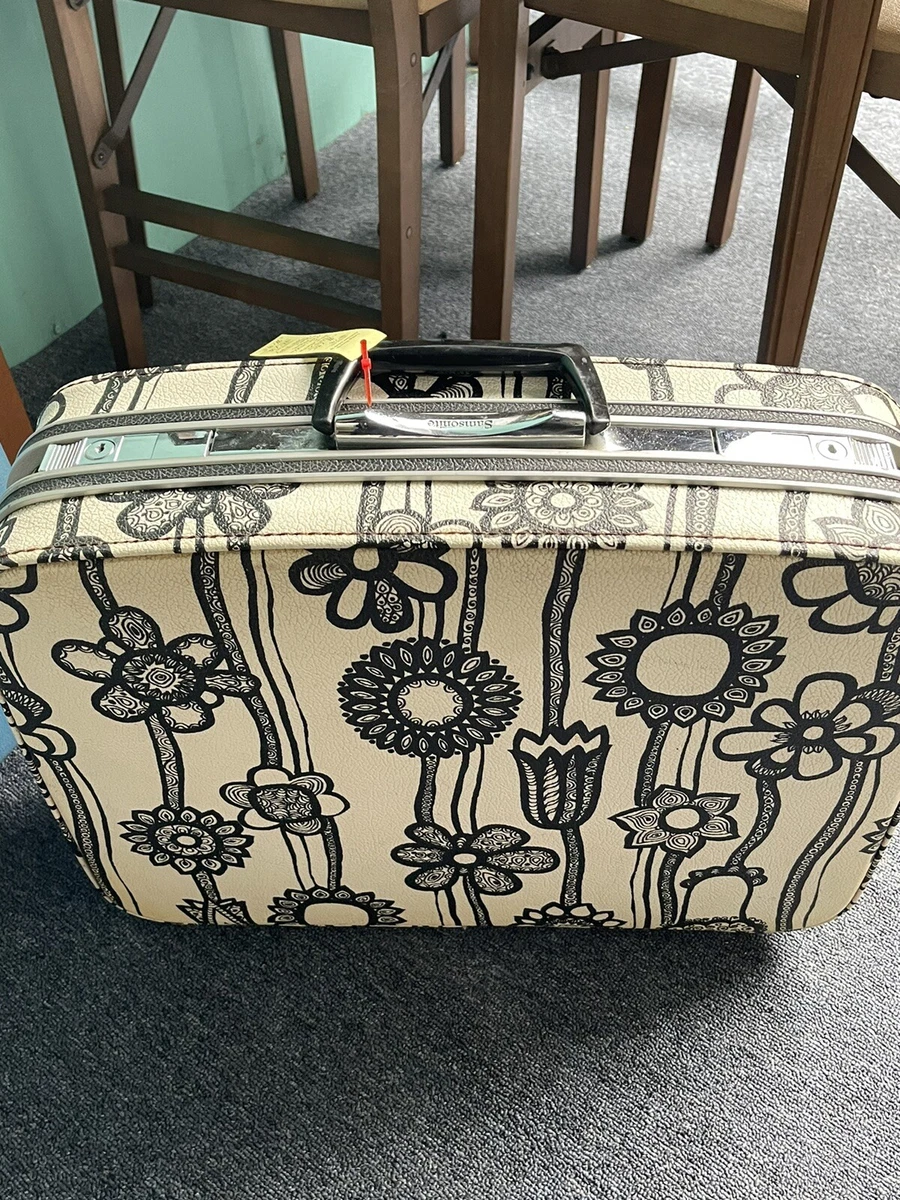 Vintage Samsonite X Marimekko Flower Power Medium Luggage Suitcase