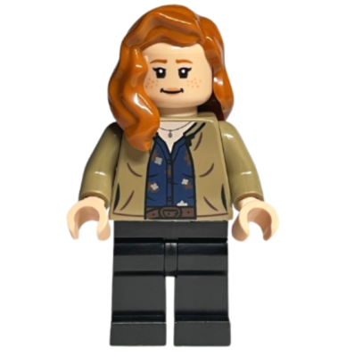 Lego Ginny Weasley 76405 Epilogue Dark Tan Jacket Harry Potter Minifigure
