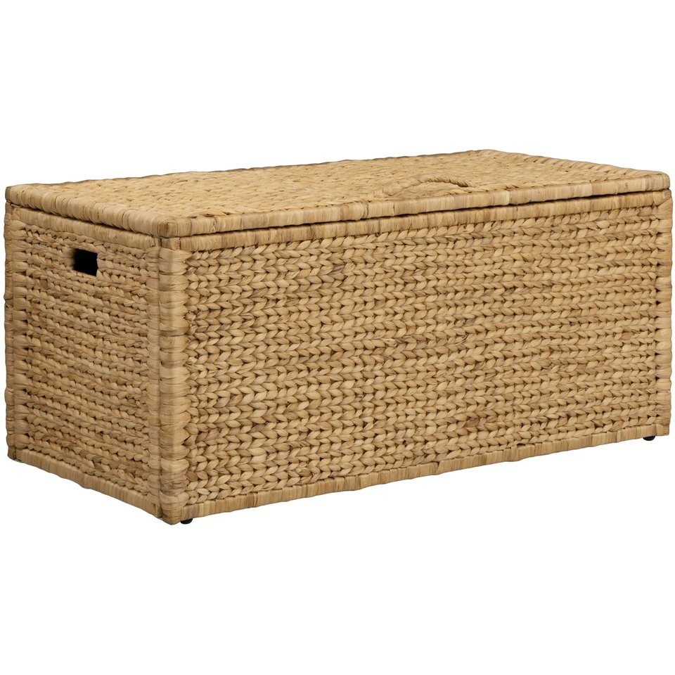 eHemco Heavy-Duty Water Hyacinth Storage Trunk, Natural, 42" (Collectible) 7204 - Image 3 of 4