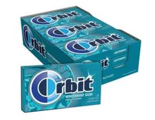 ORBIT Gum Wintermint Sugar free Chewing Gum, ...
