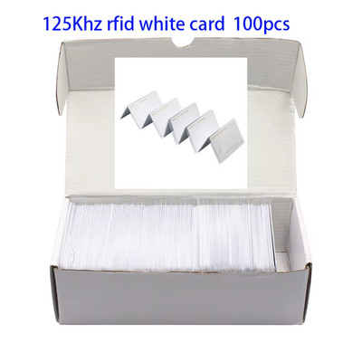 125Khz Rfid White Card 5 Stück/10 Stück/100 Stück ID weiß dick 125Khz TK4100 Schlüsselanhänger