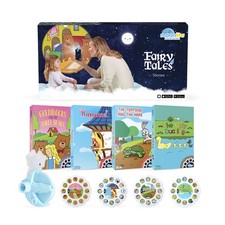 Moonlite Storytime Mini Projector with 4 Fairy Tale Stories, A Magical Way to...