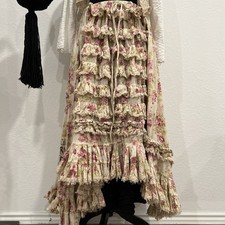 magnolia pearl Hyacinth Petunia Ruffle Skirt item D7