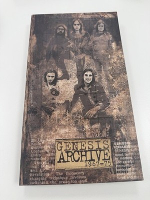 Genesis CD Box Genesis Archive 1967-75  4 CDs  und Booklet sehr Gut!