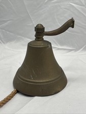 Marine Nautical Brass Hanging Ship s Bell 6 Tall