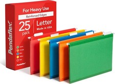 Hanging File Folders, 25 Pack, Letter Size (8...