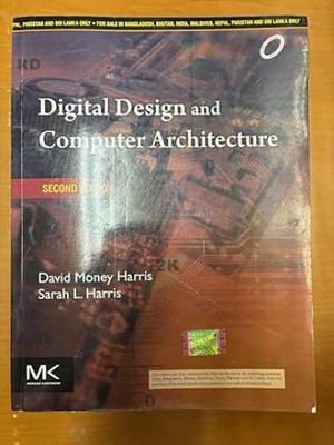 Digital Design and Computer - Paperback, by Harris David; Harris - Acceptable n