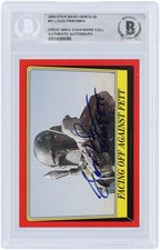 Louis Friedman Star Wars Signed 2004 Topps Heritage 51 BGS Card w/Boba Fett Insc