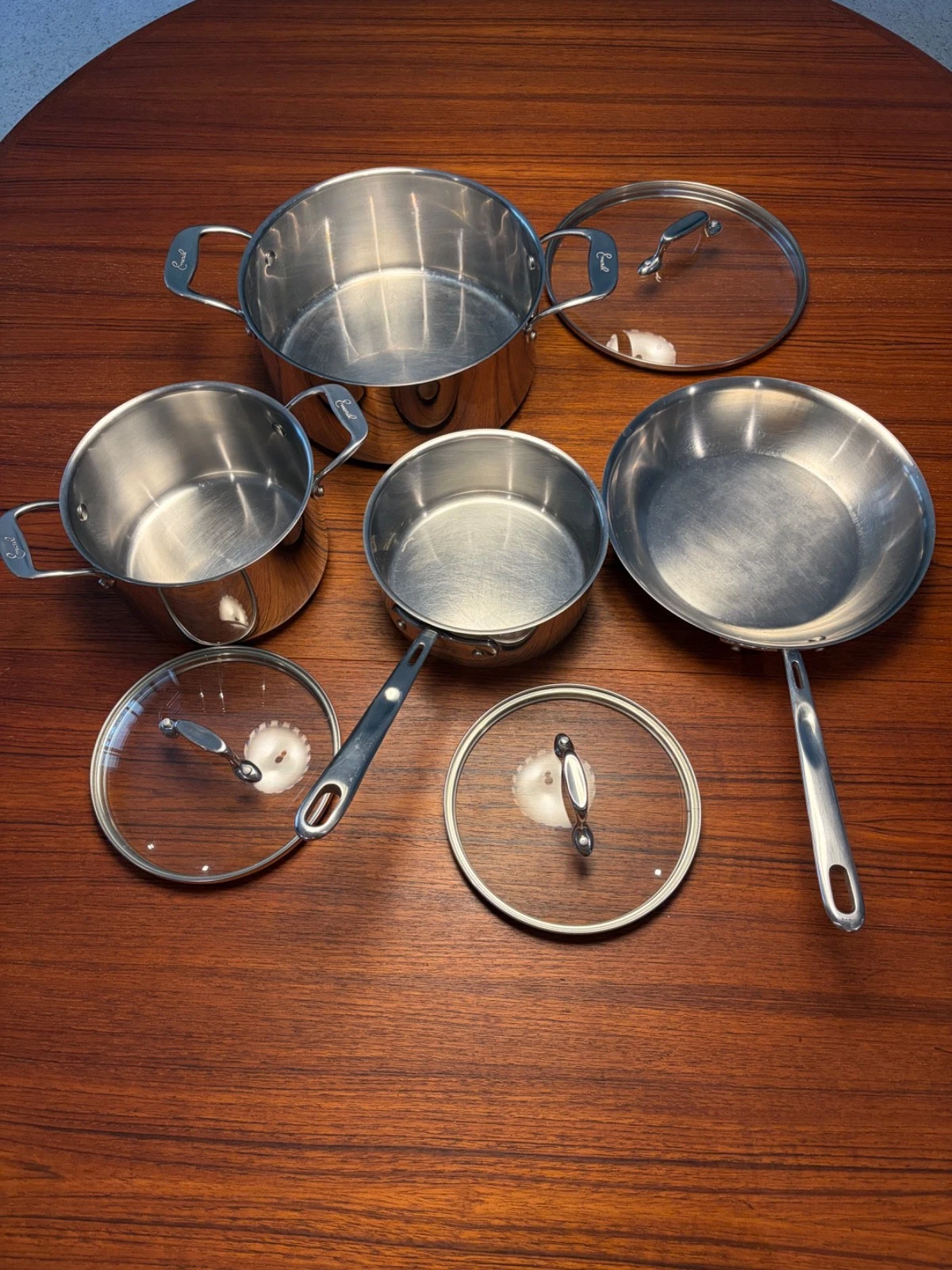 Emeril Lagasse Stainless Steel Cookware Set - 7-piece
