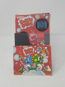 Bubble Bobble (Nintendo NES, 1988) Complete w/ Box and Manual - Rough Box