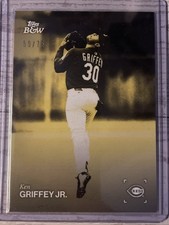 2025 Topps Black & White Ken Griffey Jr. #116 Topps Vault SP Yellow /75 