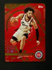 2025 Topps Match Attax Cade Cunningham #24 Red Super Rare 1:96
