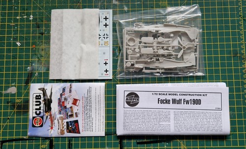 AIRFIX FOCKE WULF 190D. SCALE MODEL KIT 1/72 - Picture 2 of 4