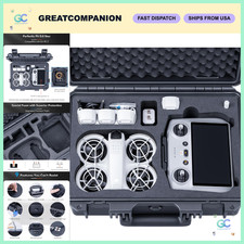 Waterproof Hard Case for DJI Neo 1  RC2/RC-N3 - Durable, Shockproof Storage Box