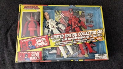 NEW Diamond Select Marvel DEADPOOL Retro Mego-style Action Figure 8'' Set 3 looks