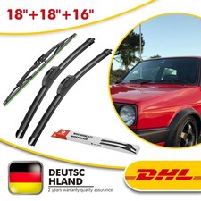 Scheibenwischer vorne + hinten passend Für VW Golf II | BJ 1983 - 1991 19E,1G1