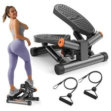 	Niceday Twist Stepper for Exercise at Home Mini Stair Stepper with Resistance	