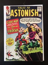 Tales to Astonish #58. VG+ 4.5. Giant Man & Wasp. The Coming of Colossus. 1964.