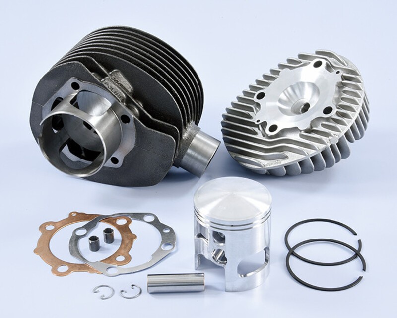 Kit cylindre Polini Ø68,5mm en fonte premium pour une longévité moteur maximale