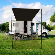 Portable Car Side Awning Sun Shade Fishing Shelter SUV Canopy Tent 150/200x300cm