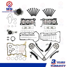 Head Gasket Timing Chain Kit Pump For 11-23 Jeep Grand Cherokee Ram 1500 3.0L