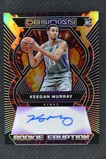 2022-23 Obsidian KEEGAN MURRAY Rookie Eruption Electric Etch Purple Auto /75 BH