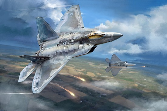 I Love Kit 62801 1:48 F-22A RAPTOR Model Kit