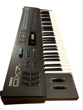 YAMAHA DX7s Classic FM Synthesizer 61Keys 32Voices Battery Replaced Beautiful