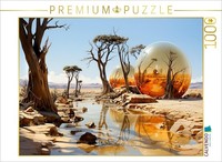 Calvendo Puzzle Yellow Balls | 1000 Pieces, Finished Size 25.2 × 18.9 In (64 × 4
