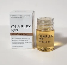OLAPLEX No.7 BONDING OIL Boosts Shine Strengthens & Repairs Hair 0.25 fl oz NEW