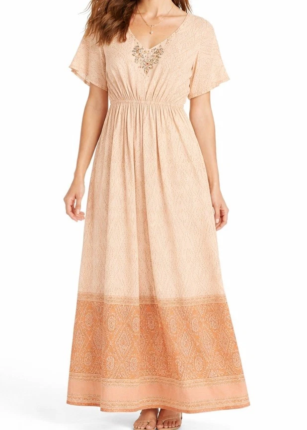 Peach Dresses for Women for sale | eBay