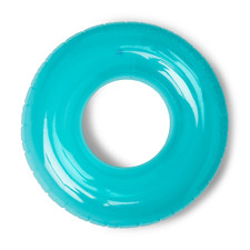 Intex Inflatable Swimming Pool Beach Tube Raft Blue Color Packaging is damaged 