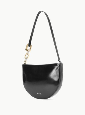 NWT Staud Colt Leather Bag Black  -Brand New In Staud's factory package-MSRP$395
