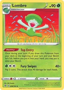 Lombre 008/192 Rebel Clash Reverse Holo Uncommon