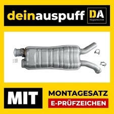 Mittelschalldämpfer für Mercedes E-Klasse W211 E200 Auspuff L939 Mittelschalldämpfer für Mercedes E-Klasse W211 E200 Auspuff L939