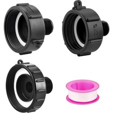 250 Gallon IBC Water tote Hose Adapter,IBC Tank Hose Adapter Food Grade Water...