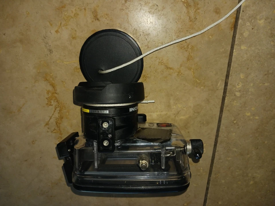 Olympus Stylus Tough 6020 14.0 MP W/ Ikelite U/W Housing Inon UWL 105 Lens - Image 3 of 4