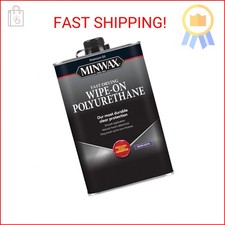 qt Minwax 60910 Clear Wipe-On Poly Oil-Based Polyurethane Finish, Warm Satin