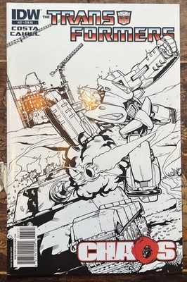 TRANSFORMERS #27 RI COVER - 2011 IDW - BRENDAN CAHILL