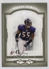 2004 Donruss Classics Timeless Tributes Green 29/50 Terrell Suggs #8 i6j