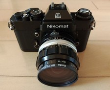 Nikomat EL BK NIKKOR O.C AUTO 35mm From Japan